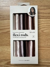 Box of 6 Kitsch Satin Wrapped Flexi Rods for Effortless Curly/Wavy Hair 10