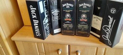 6 X Jack Daniels Leere Tin Box /Blechdose/Sammeln/Vintage/Retro/Dekoration
