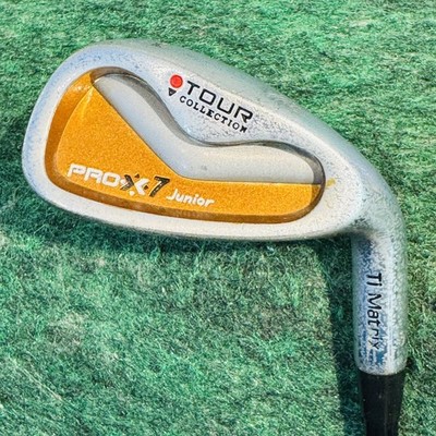 Tour Collection Pro X7 Junior Wedge Kids RH 33.5 In Graphite Silver Golf Club