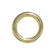 Craft County Brass O-Rings 1/2 Inch 50 Pack