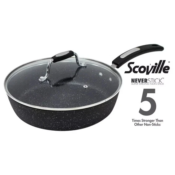 Scoville Neverstick 26cm Saute Pan – Non Stick, All Hobs & Induction Safe