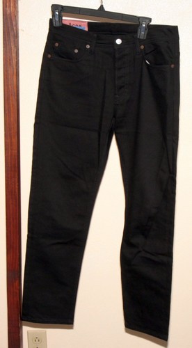 Acne Studios, Vintage Archive Acne Studios River Stay Black Denim 30x32