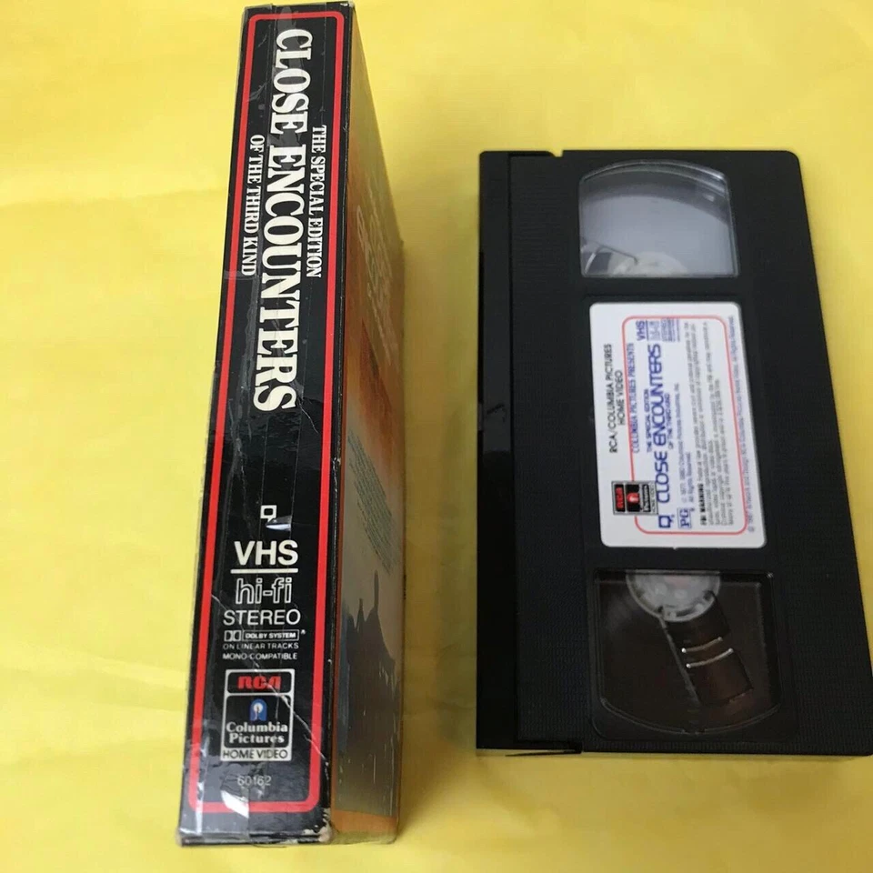 Close Encounters of the Third Kind Special Edition VHS Tape Aliens UFO Scifi - Image 3 of 4