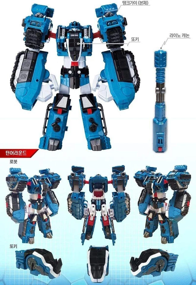 TOBOT V Galaxy Detectives Full Size Commander Universe Tank Man Invincible Robot - Image 3 of 4