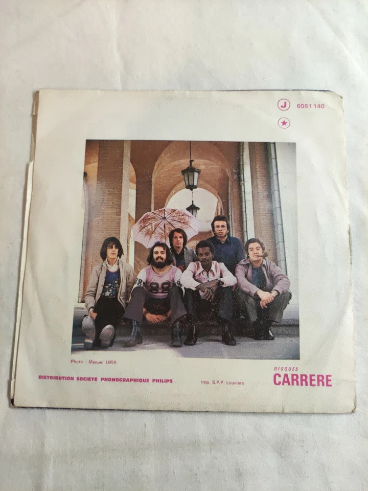 Vinilo N1851 45-tours versión original de Nanna azul para/por todos los pop tops Foto 2 de 4