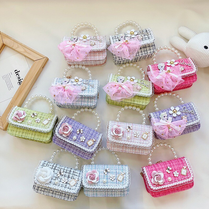 Amamcy Jelly Shoulder Bag - Mini Candy Color Purse With Pearls & Chain Strap, Crossbody Or Handbag, PVC Material - View #3
