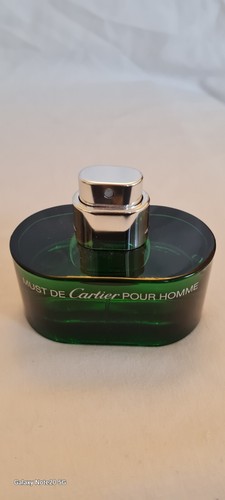 Parfum Must De Cartier Pour Homme 50 Ml Essence- Eau De Toilette - Picture 3 of 5