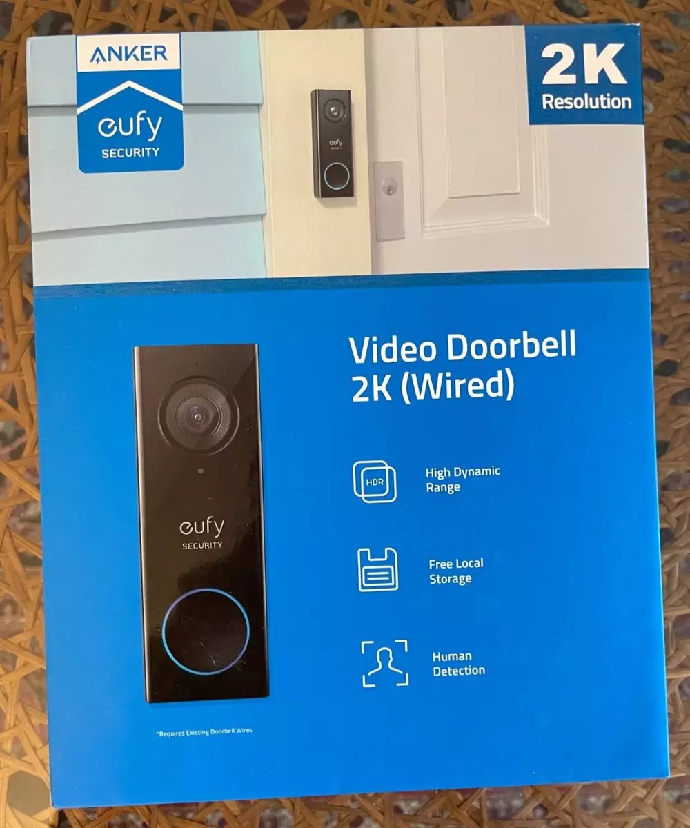 Anker Eufy T8200 Video 2K (Wired) - Black eBay