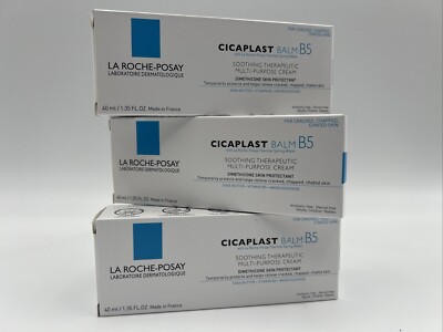 3-LA ROCHE-POSAY CICAPLAST BAUME B5 SOOTHING REPAIRING BALM 40ML - Exp. 6/2025