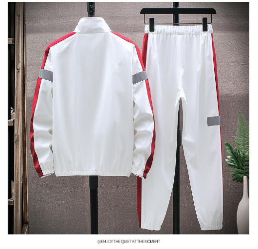Men Jacket Tracksuit Sports Suit Men's Set Mens Sportswear Jacket Pants