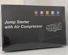 Portable Car Jump Starter 12V Model W100 with Air Compressor