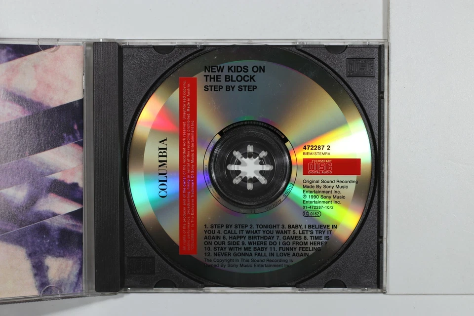 New Kids On The Block – Step By Step - CD - Image 2 of 3