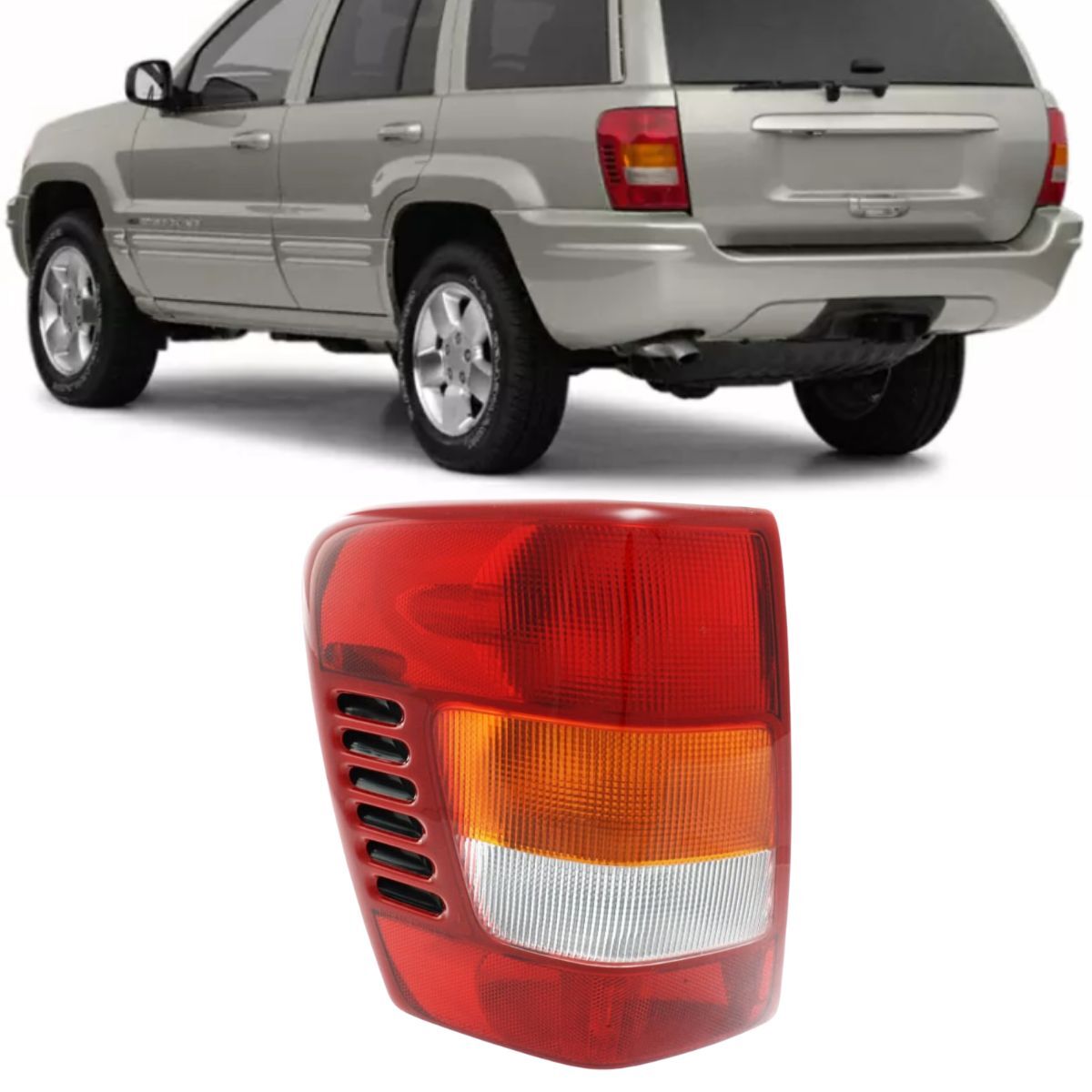 For 1999-2002 Jeep Grand Cherokee Driver Side Tail Light CH2800138