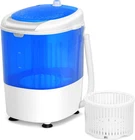 Compact Mini Washer & Spinner, 5.5lbs Semi-Automatic Portable Laundry Machine