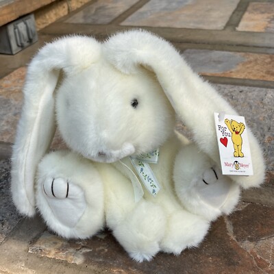 VINTAGE Mary Meyer Bunny Rabbit Plush Cream 8  1994 New NWT