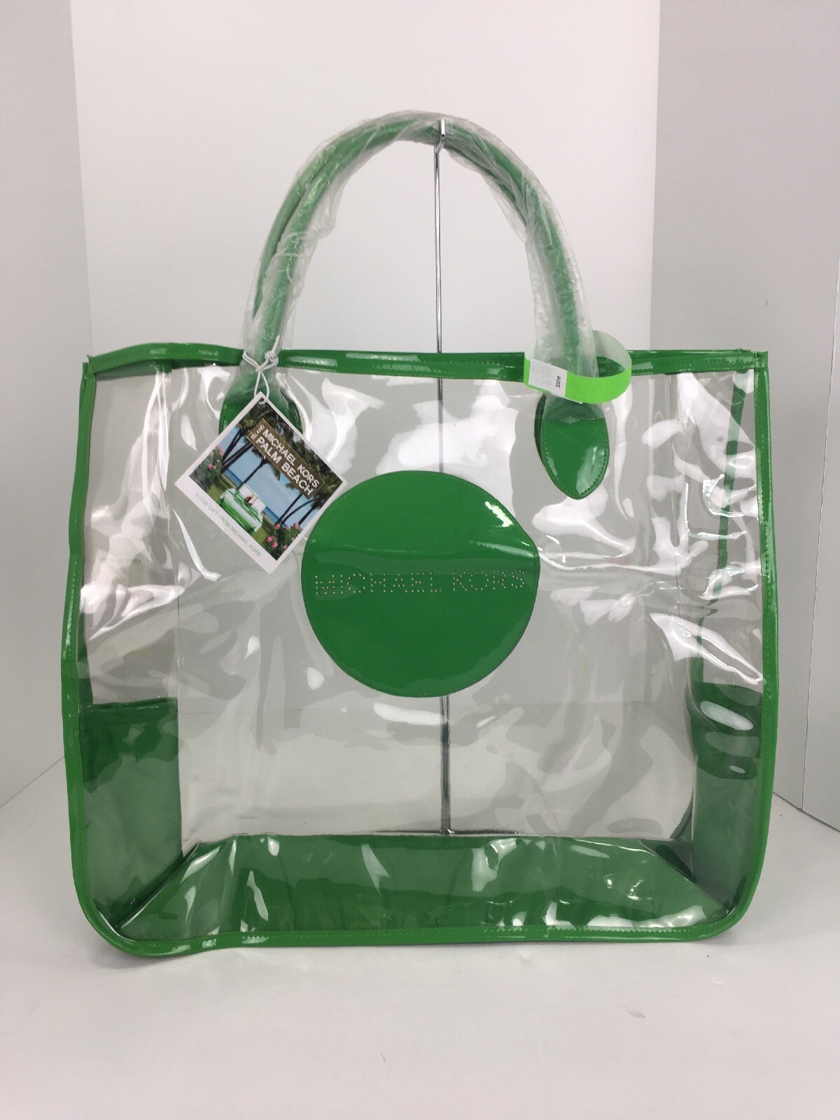 michael kors clear tote