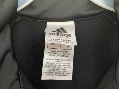 adidas Kids Girls 3-Stripes 100% Polyester Zip-Up Track adidas Kids Girls 3-Stripes 100% Polyester Zip-Up Track