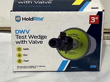 Holdrite TESTRITE 3" TEST WEDGE with Valve #TRW3V-H