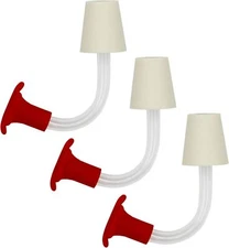 Creative Hobbies Floral Tip Hummingbird Feeder Tubes for DIY Hummingbird Feeders