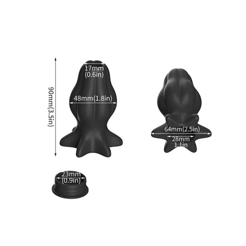 Silikon Hohl Plug Spreizer Dilator Einläufe Tunnel Spekulum Expander BDSM Spielzeug - Bild 15 von 20