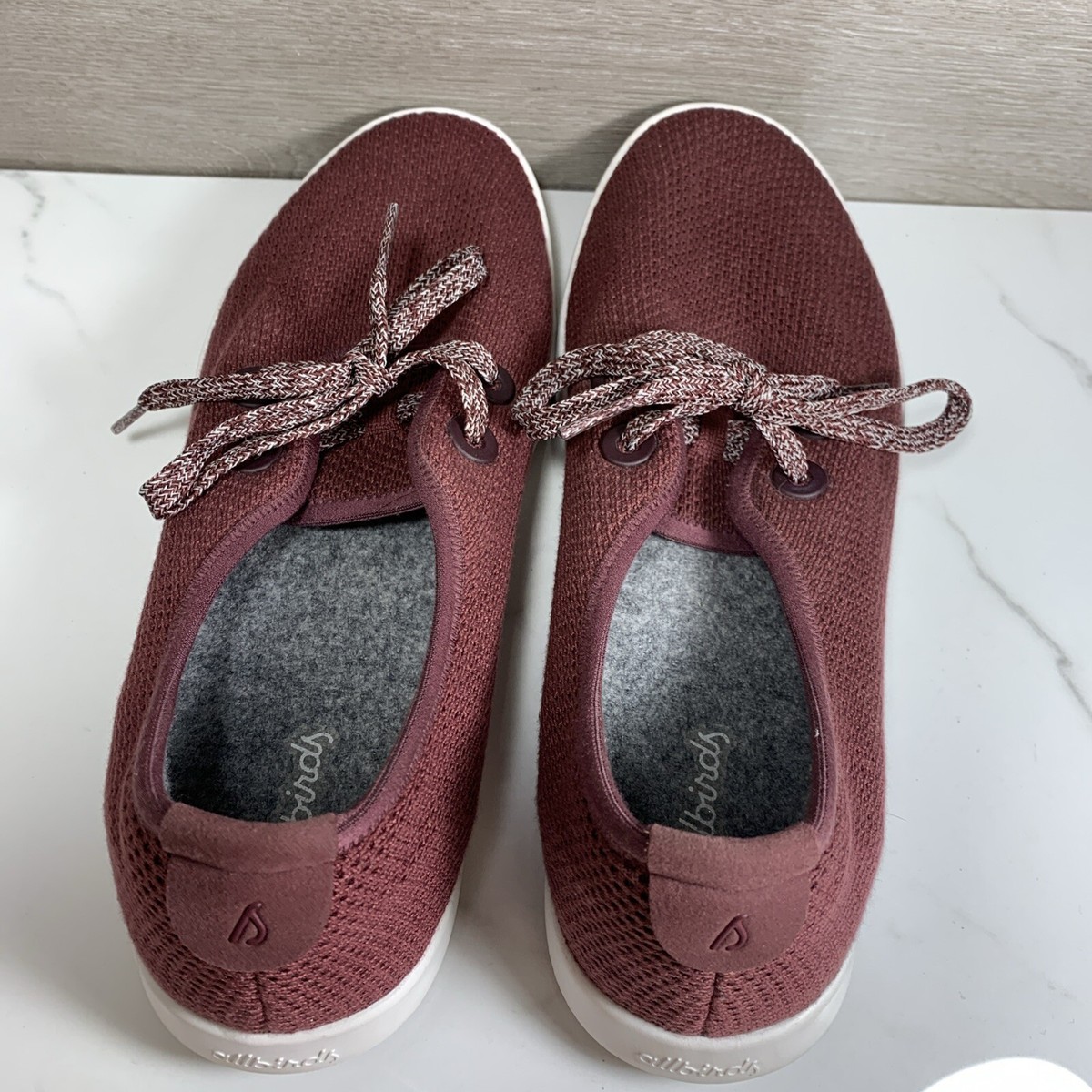 Allbirds Mens Size 9 Shoes Tree Skippers Maroon Red Comfort  display picture 1