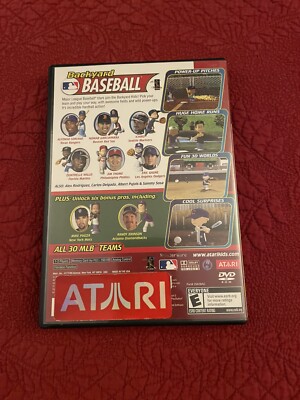 Backyard Baseball (Sony PlayStation 2, 2004) 742725250284| eBay