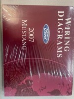 2007 Ford Mustang Elektrisch Wiring Service Shop Reparatur Manuell Ewd