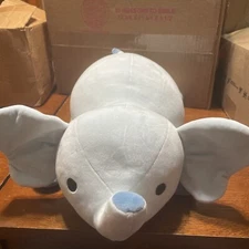 Wepop 4.2 Pounds Elephant Weighted Stuffed Animal ~ 24" Blue