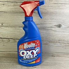 Vintage Woolite Oxy Deep Spot & Stain Carpet Cleaner 20oz  75% Full 2006 Bissell