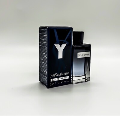 YSL YVES SAINT LAURENT Y EDP MINI SPLASH 0.25 oz / 7.5 ml NEW IN
