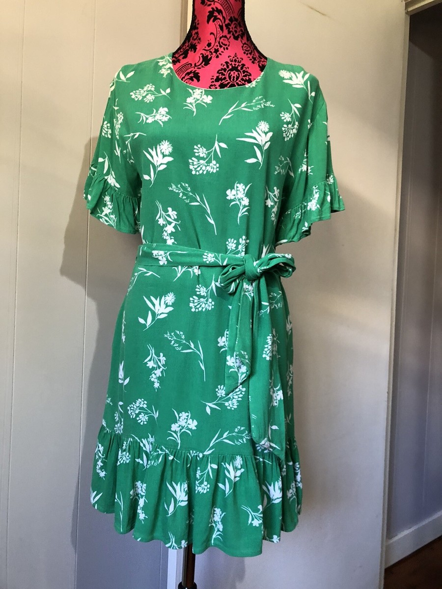 decjuba green dress Decjuba