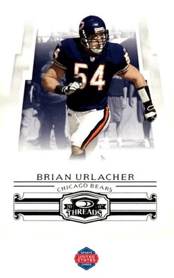 2007 Donruss Threads #9 Brian Urlacher