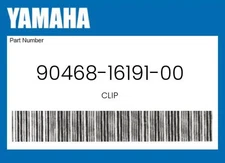 Yamaha Genuine Clip - 90468-16191-00