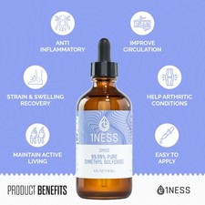 99.9 Purity DMSO Pharmaceutical-Grade with 4 OZ - Glass Bottle