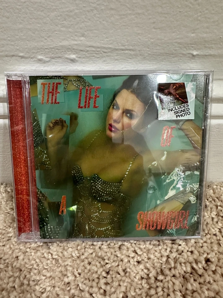 Taylor Swift The Life of a Showgirl CD Signed Photo 2 - Image 2 of 2
