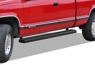 APS IB03EJA4B IStep 5'' Running Boards Black for 88-98 GM C/K Extended