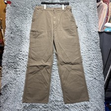 Carhartt Loose Fit Canvas Utility Work Pants BN0151-M Light Brown 38x30 NWT
