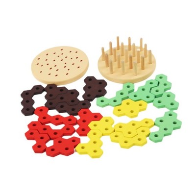 3D Puzzle Stiel Spielzeug Zum Selbermachen Puzzle für Alter 3 4 5 Jahre Kinder Jungen Mädchen