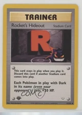 Rocket's Hideout 1st Ed. Pokemon Neo Revelation #63 2001