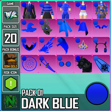 World Zero WZ - 20 PACK - DARK BLUE - PACK 01
