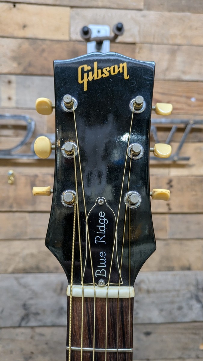 Gibson Vintage 1968 Blue Ridge Dreadnaught Acoustic Guitar w/ Hard