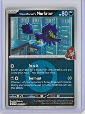 Team Rocket's Murkrow (Energy Symbol Pattern) - Ascended Heroes - #126/217