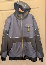 RefrigiWear Blue Utility  Workwear Insulated Jacket Size 2XL 8454R 