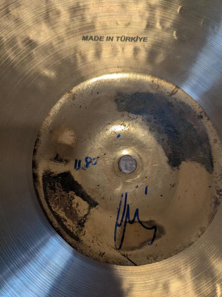 Platillo Bosphorus Doron Giat 19 Crash casi nuevo hecho a mano jazz tono oscuro Foto 4 de 4