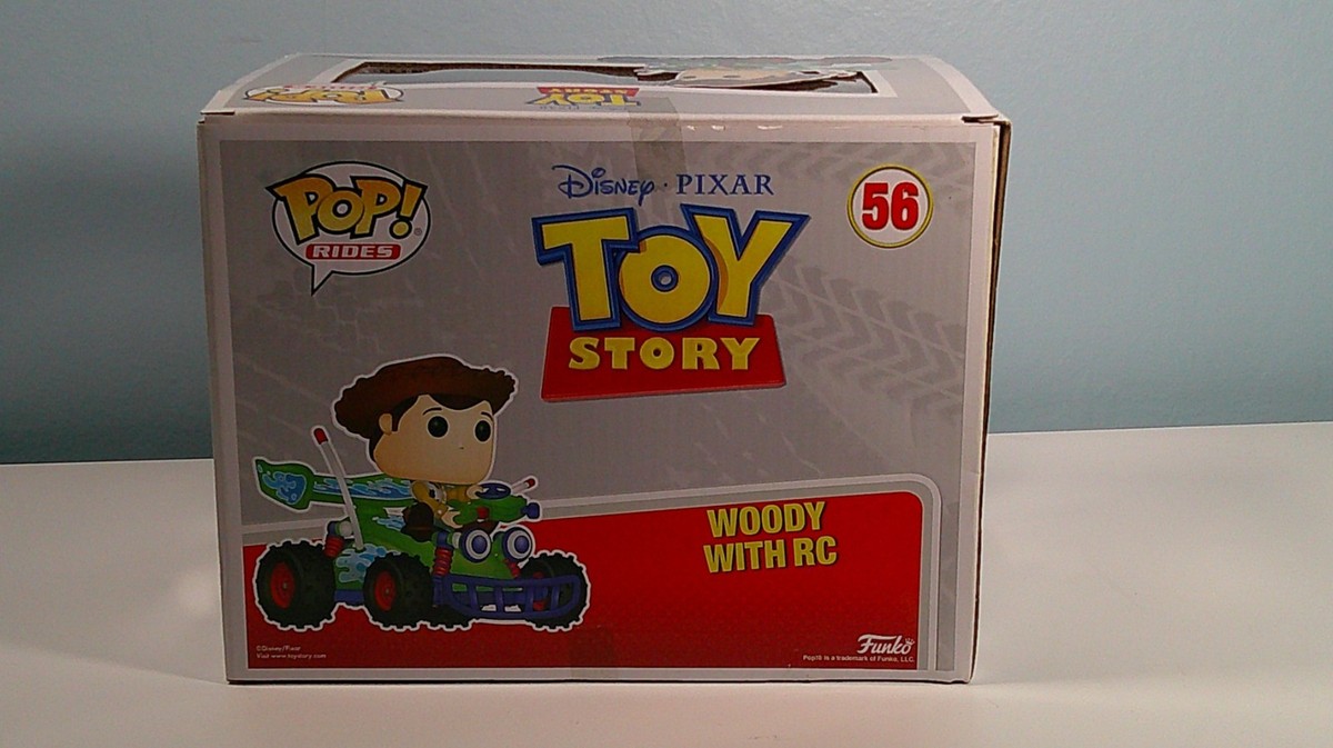 Funko Pop! Rides: Pixar - Woody with RC #56 for sale online | eBay