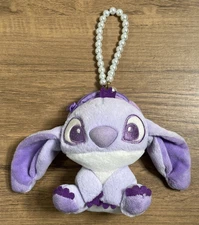 Disney Lilo And Stitch Angel Keychain Coin Pouch 5” Plush