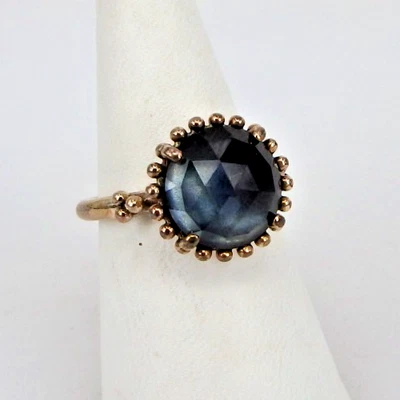 Pandora: Damenring mit großen Cubic Zirkonia saphirblau Sterling Silber (130672) - Bild 1 von 4