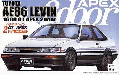 1/24 ID61/Levin AE86 2 Door GT Apex Late Version 1985 Plastic Model Car Kit