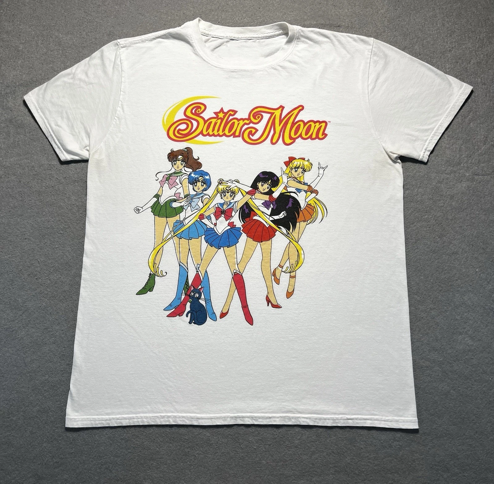 Sailor Moon Anime  Cotton All Size Gift For Fan T-Shirt