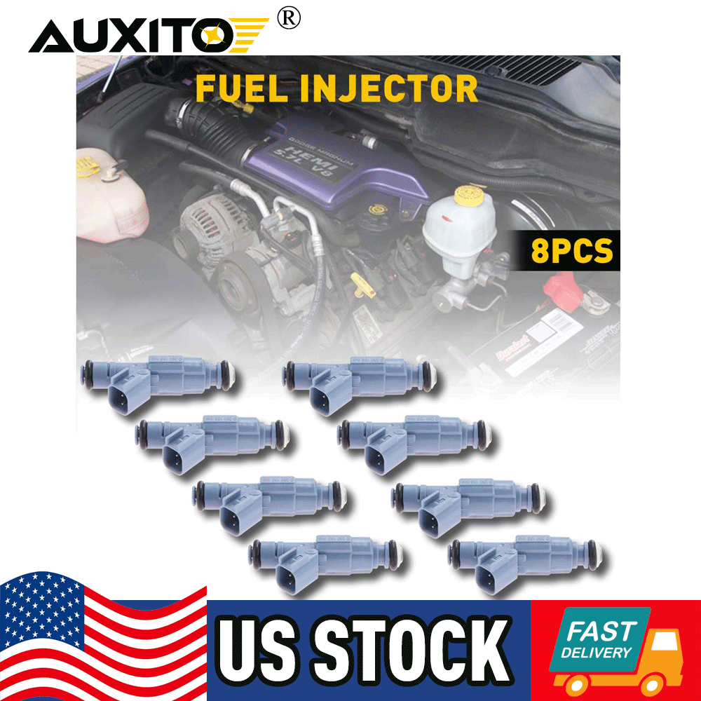 8 * For Fuel Injectors For Dodge Dakota Durango Ram 1500 4.7L V8 2001